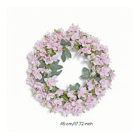 Artificial Floral Wreath Decorative Wreath with Green Foliage Lifelike