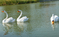 Floating Swan Sculpture for Garden Fountain Decoration