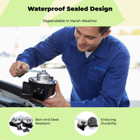 12V Waterproof Car Horn, Double Tone