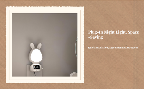 Remote Control Bedside Night Light, Dimmable, Eye-Friendly
