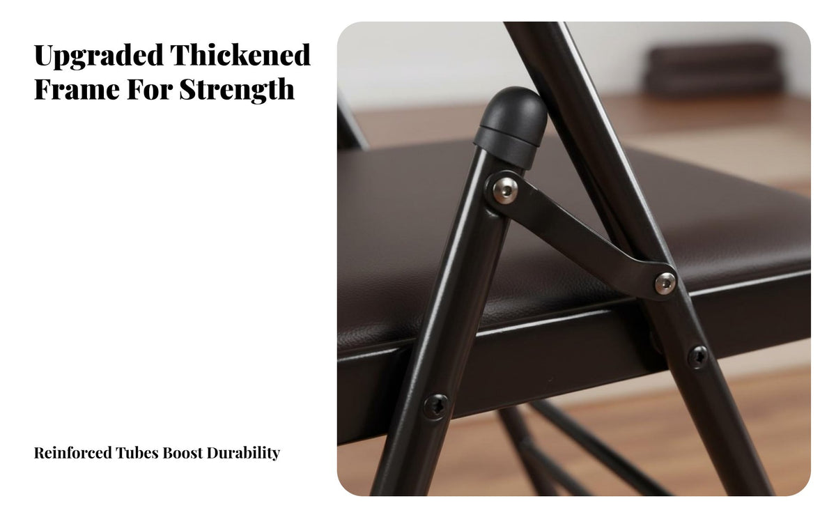 Padded Seat Iyengar Mind-Body Practice Chair Stable Design Folding Mind-Body Practice Chair Non-Slip Feet Fitness Equipment Portable and Space-Saving for Beginners, Seniors, Home Gym