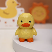 木雕摆件可爱手工摆件木质工艺品桌面装饰手工实木雕刻