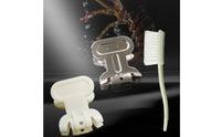 2 Pieces Crayfish Cleaning Tool Set Easy to Use Seafood Cleaning Tongs and Brush