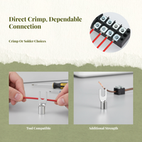 U-Shaped Copper Crimp Terminal