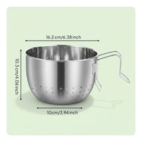 Prevents Clogging Kitchen Sink Food Waste Filter Multifunctional Stainless Steel Sink Colander Multi-Purpose