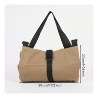 Portable Foldable Tool Bag with Shoulder Strap Zippered Tool Bag with Shoulder Strap Compact Heavy-Duty for Mechanics