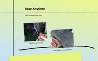 Car tire repair kit