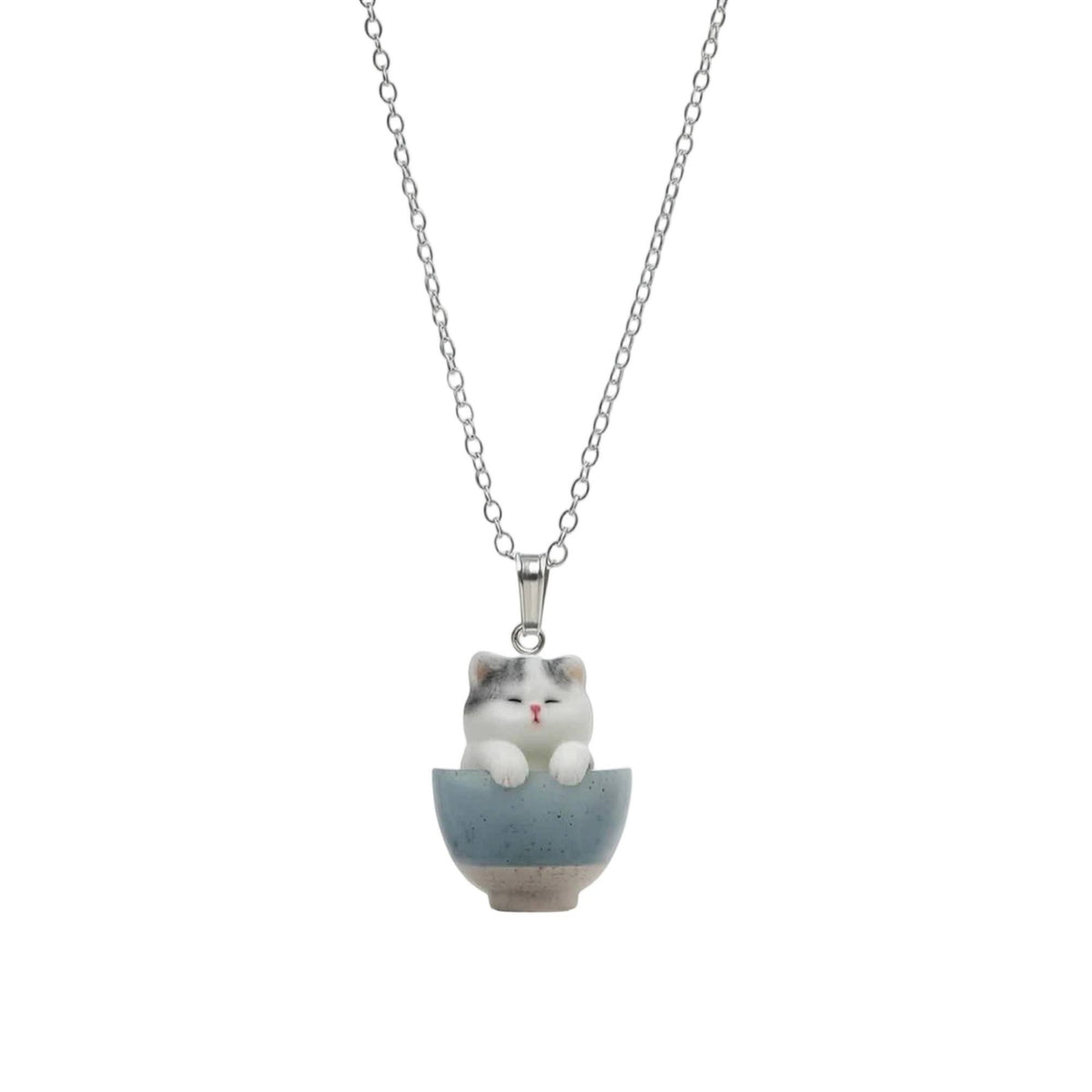 Cat Pendant charm Cute Kitten Pendant  Whimsical Cat Charm for Women, Girls, Gift, Everyday Wear