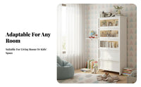 particle-resistantResistant Glass-Fronted Steel Cabinet Adjustable Shelves Metal and Glass Cabinet Minimalist Design storage cabinet sturdyDuty Construction for Book Lovers, Homeowners, Office Workers, Living Room, Bedroom