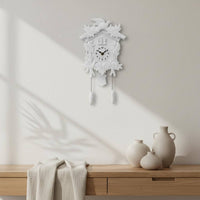 Cuckoo Clock Pinecone Pendulum House Decoration Silent Movement for Children