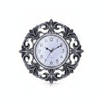Ornate Wall Clock Round Openwork Wall Clock Analog