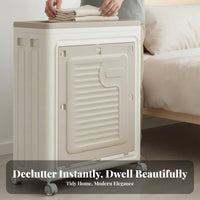 Foldable Fabric Box Large Capacity Home Organization Stackable Design for Closet