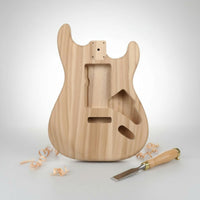 Maple Electric Guitar Body Unfinished Musical Instrument Part Customizable