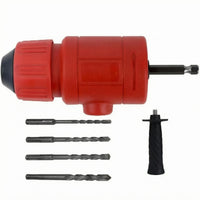 Hammer Conversion Head with Side Handle Rotary Hammer Adapter Heavy Duty