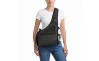 Pet Carrier Crossbody Bag Hands Pet Carrier Shoulder Bag Breathable for Small Dogs, Puppies, Walks, Travel
