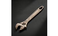 Adjustable Wrench Carbon Steel Wrench with Scale Versatile Adjustable Spanner for Plumbers, Mechanics, Household Maintenance, Plumbing