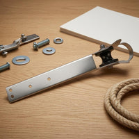Stainless Steel Anchor Roller Bracket Flat Arm Marine Straightforward Installation