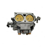 Outboard Carburetor Twin-Bore Part Silver-Gray for Mechanics