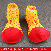 小丑道具表演演出聚会道具海棉塑胶红鼻子小丑油彩面具彩色爆炸发