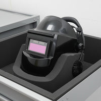 Fan Metal-Joining Helmet Fog Clear Visibility Auto Darkening Metal-Joining