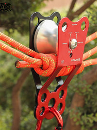 Rope Pulley System for Crossing and Rescue