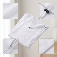 Drawstring Zipper Plant Protection Net Bag for Greenhouse Orchard Garden - Thickened Anti-Bird Insect Netting