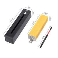 Sanding Belt Cleaner Metal Sanding Belt Cleaning Block Rectangular Shop Tool