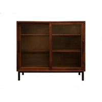 Nordic Design Fluted Glass Door Cabinet Modern design Sideboard Multi-Functional Storage Furniture for Homeowners, Apartment Dwellers, Families, Dining Room, Entryway, Home Office, Kitchen