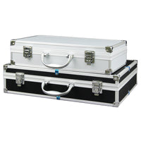 Aluminum Case for 8 Handheld Microphones with Foam Protection