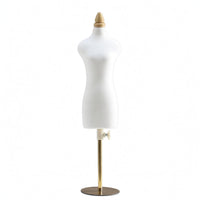 Small Doll Dress Form Mannequin Garment Draping Clothing Design Mannequin Pinning Pattern Making Form for Designers, Sewers, Sewing Workspace