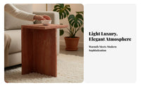 2 Pieces Cylinder and Pebble Table Pair curated aesthetic Household Furnishing Minimalist Design Natural Texture for Living Room