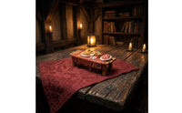 1/64 Scale Miniature Table with Food Detailed Miniature Table Wooden Tabletop Scene Prop Decorative for Hobbyists