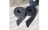 Adjustable Wool Coat Belt, Unisex, Black, Fall Winter