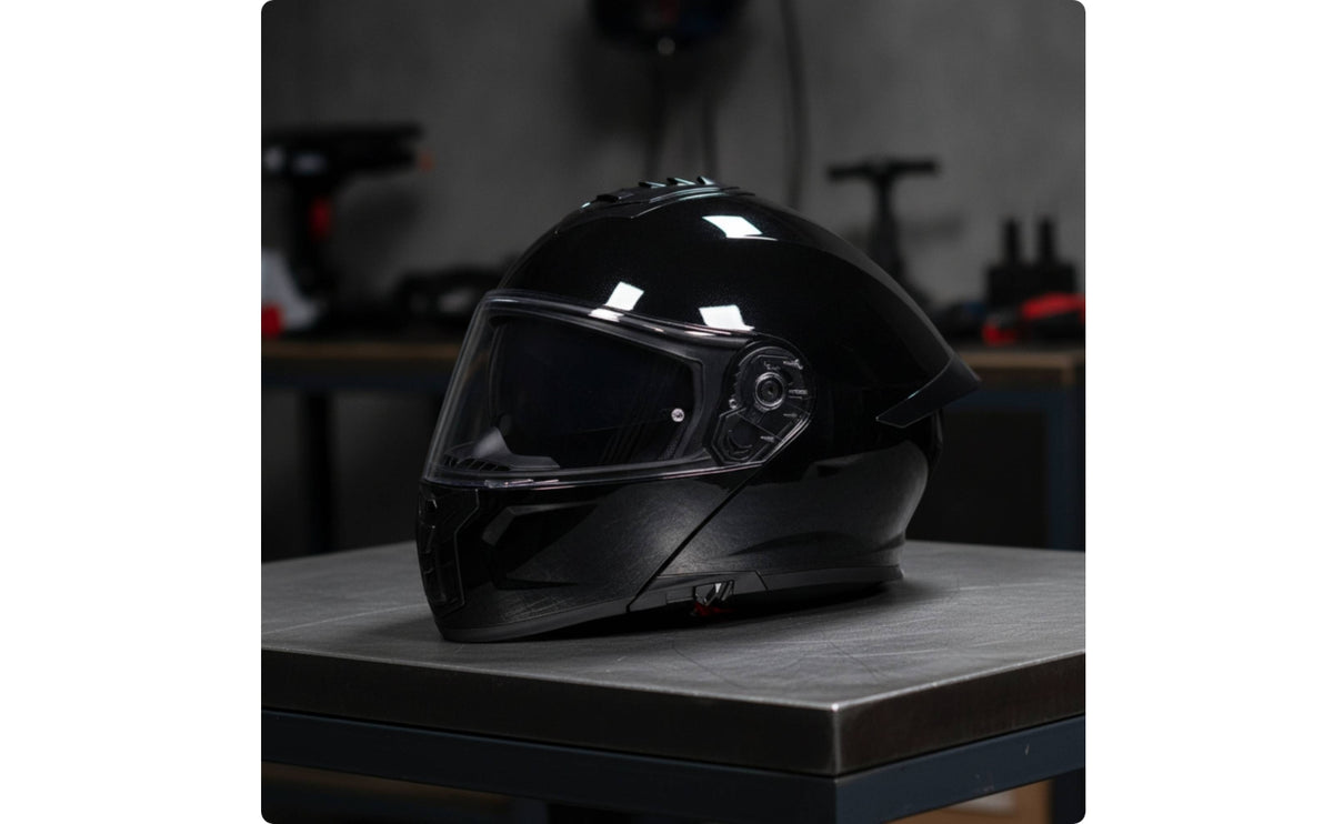 Full-Coverage Modular Helmet | aerodynamic, Flip-flip-up front, for Street Riding
