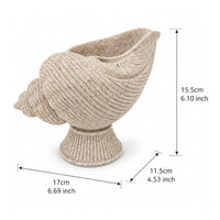 ative Statue Coastal decor Ornament Coastal-Themed Conch Ornament