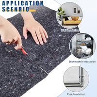 Dishwasher Insulation Blanket Cotton Soundproofing and Heat Insulation