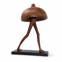 Fungi Figurine Sculptural Resin Figurine Textured for Cabinet, Art Collectors