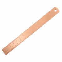 Laser Engraved Brass Ruler Copper Straightedge Vintage Design Ruler for Architects