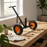 Vehicle Mover Dolly Rubber Tires Vehicle Tool Stable Wheelbase