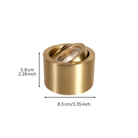 Brass Adjustable LED Spotlight