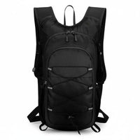 Multi-Pocket Design Cycling Backpack Multiple Pockets Hiking Daypack Reflective Strips Lightweight Sports Rucksack Leak-Proof for Hikers, Travel
