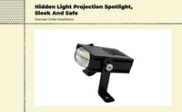 LED Radiant Light Bar, Hidden Grille Mount, Dual Color