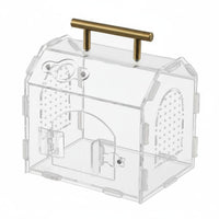 Acrylic Amphibian Box Secure Lock Acrylic Amphibian Enclosure Abrasion Resistant