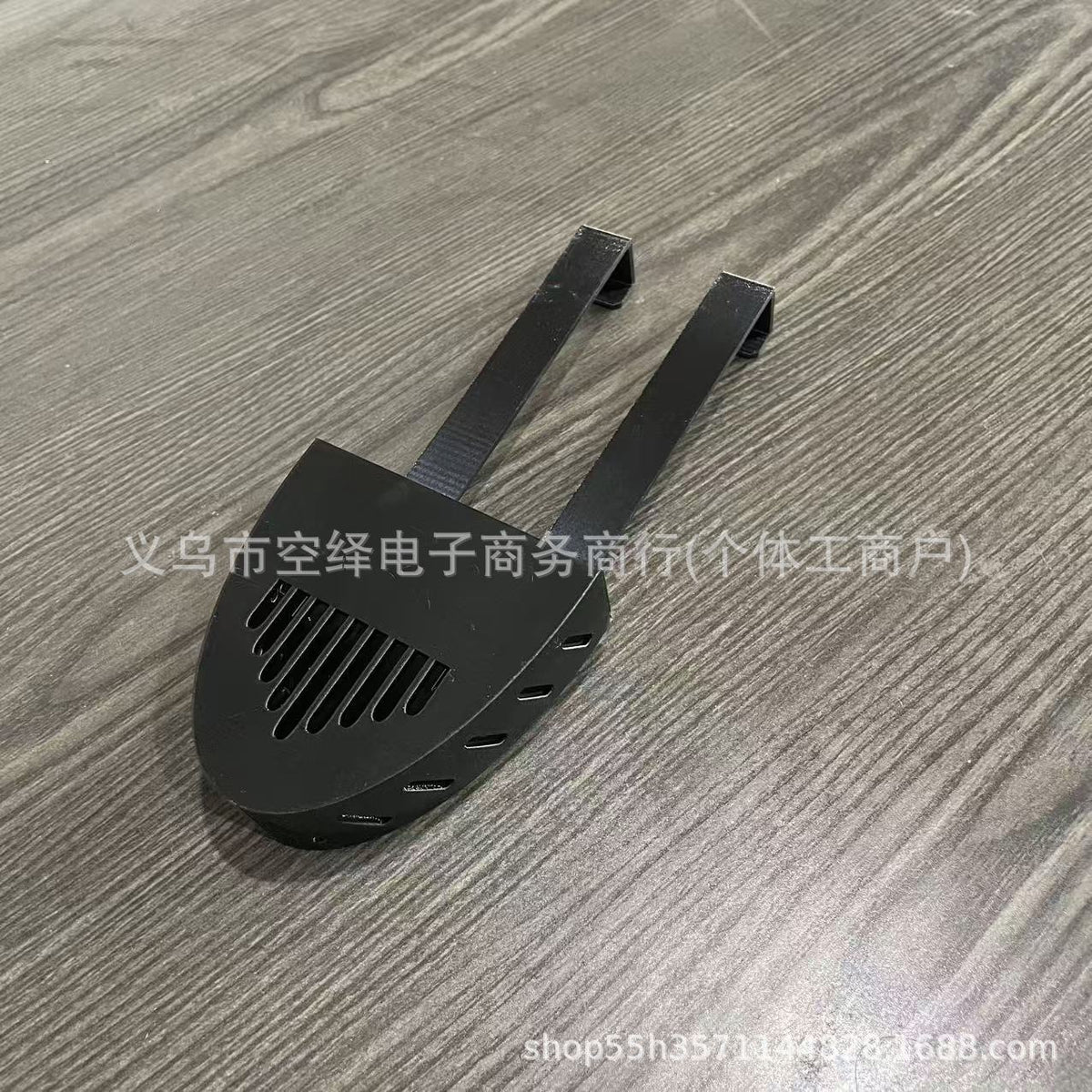 2-pack Plastic Black