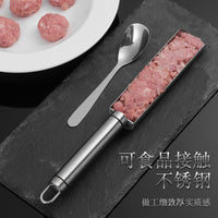 肉丸子制作器家用炸丸子器鱼丸虾滑模具挤肉丸不锈钢做丸子勺