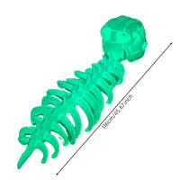 Dinosaur Skull Headpiece Glow-in-the-Dark Spine Back Piece Influenced dinosaur Outfit for Halloween