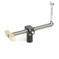 Release Vise Clamp Threaded Quick Release Carpentry Vise Sturdy Metal Clamp with Handle for Carpenters, Workshop