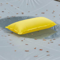 Debris Blocking Pool Cover Air Pillow Leak Proof Winter Pool Pillow Cold Protection Inflatable Pillow Cover Floating Design for Outdoor
