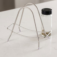 Cutting Board Rack and Pot Lid Holder, Single Slot Stainless Steel Rack Board Holder, Modern Minimalist Style Countertop Kitchen Tools Storage