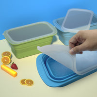 Large Silicone Ice Cube Mold with Lid, Foldable, 3.6L Capacity